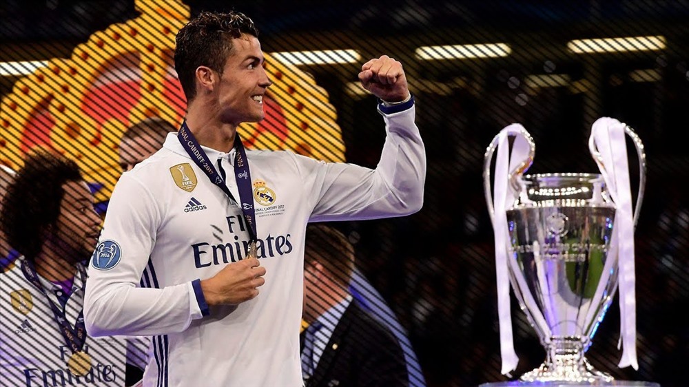 Ronaldo có năm bội thu danh hiệu. Ảnh: Getty.