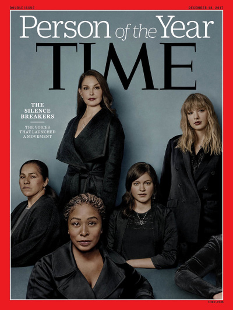 “Những người phá vỡ sự im lặng” trên trang bìa tạp chí Time. Ảnh: Time