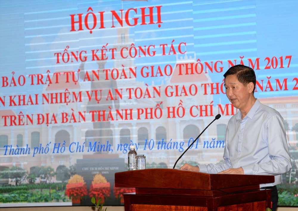 Phó chủ tịch UBND TPHCM Trần Vĩnh Tuyến.  Ảnh: M.Q
