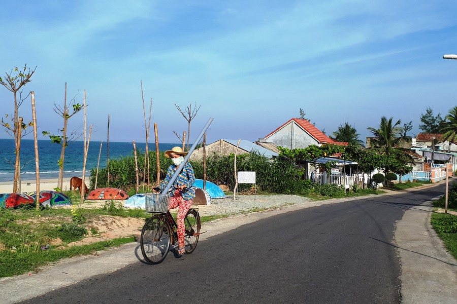 Làng biển Nam Ô, Đà Nẵng đang đứng trước nguy cơ bị giải tỏa, nhường đất cho khu du lịch. Ảnh: THANH HẢI