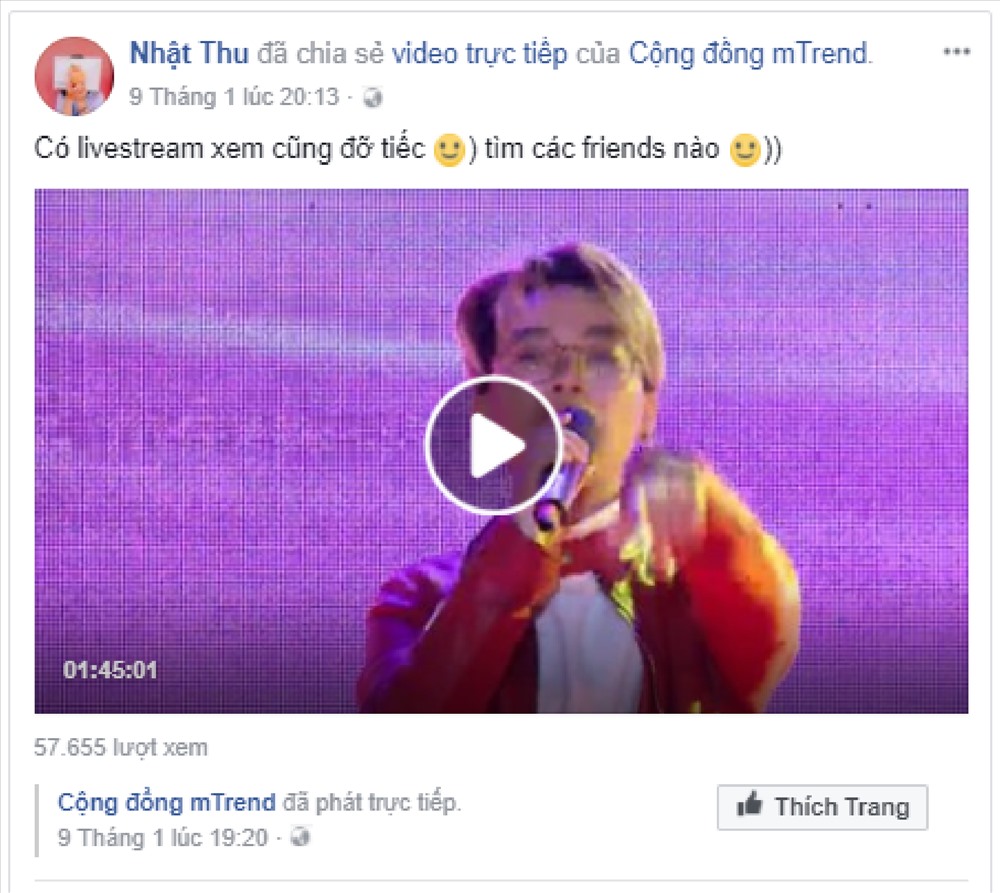 Bên cạnh đó, với mong muốn mang đến những trải nghiệm “kết nối âm nhạc” trọn vẹn nhất cho các bạn trẻ trên cả nước, tại chặng dừng chân ở các thành phố như Hà Nội, Đà Nẵng, TP. Hồ Chí Minh, MobiFone Music Tour còn livestream trên Facebook và Youtube của mTrend và được đông đảo các bạn trẻ chia sẻ.