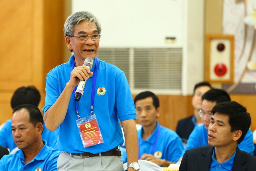 Đồng chí Huỳnh Phát Đạt - Chủ tịch Công đoàn cơ sở Công ty TNHH Sanofi Aventis Việt Nam. Ảnh: Sơn Tùng