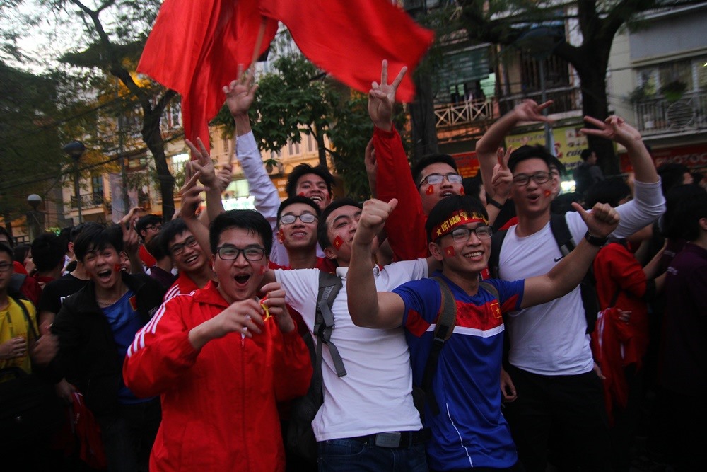 Theo các cổ động viên, đây là trận đấu kinh ngạc của đội tuyển quốc gia Việt Nam.
