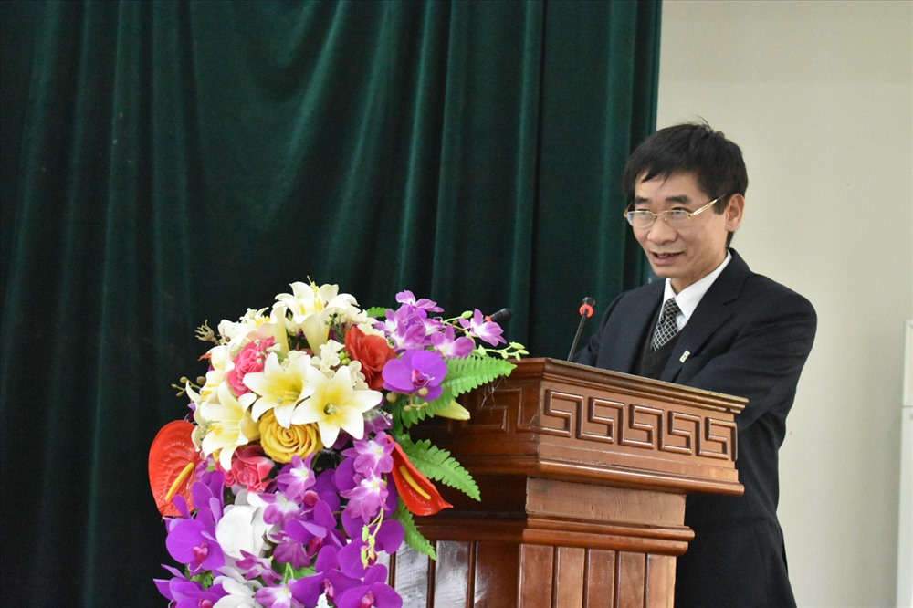 Đồng chí Trần Văn Thuật - Phó Chủ tịch Tổng LĐLĐ Việt Nam phát biểu chỉ đạo hội nghị. 