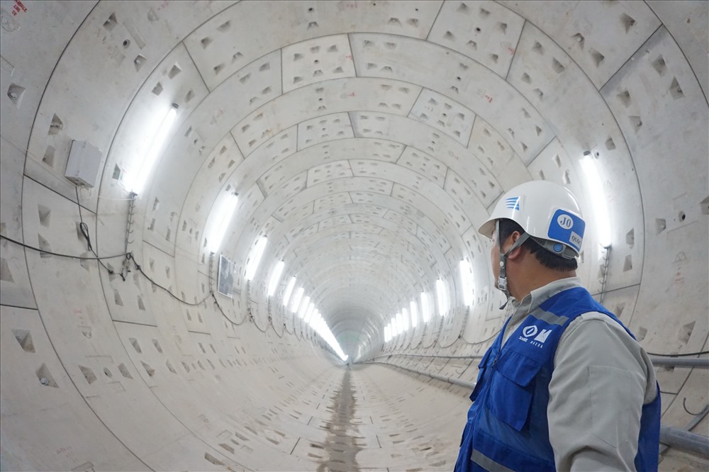 Một đường hầm của tuyến metro Bến Thành - Suối Tiên đã được hoàn thành.