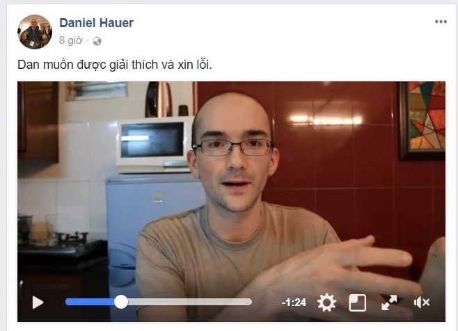 Daniel Hauer quay video giải thích.