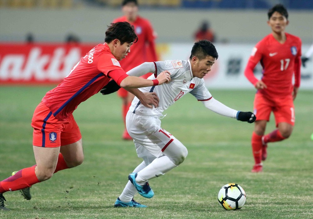U23 Việt Nam chỉ thua duy nhất một trận đấu tại VCK U23 Châu Á 2018 trong 90 phút thi đấu chính thức trước U23 Hàn Quốc. Ảnh: Hữu Phạm