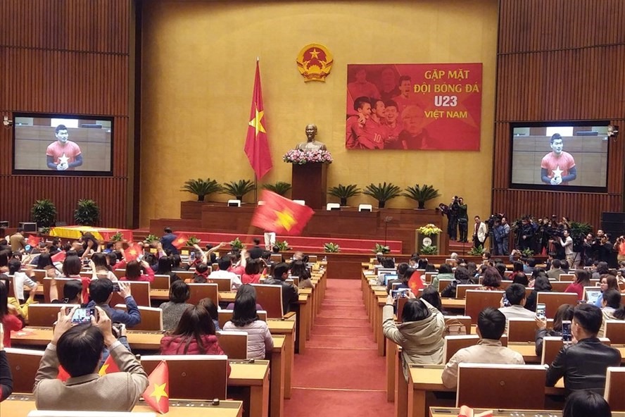 Hội trường Diên Hồng, Nhà Quốc hội tại Hà Nội (Ảnh: XH)
