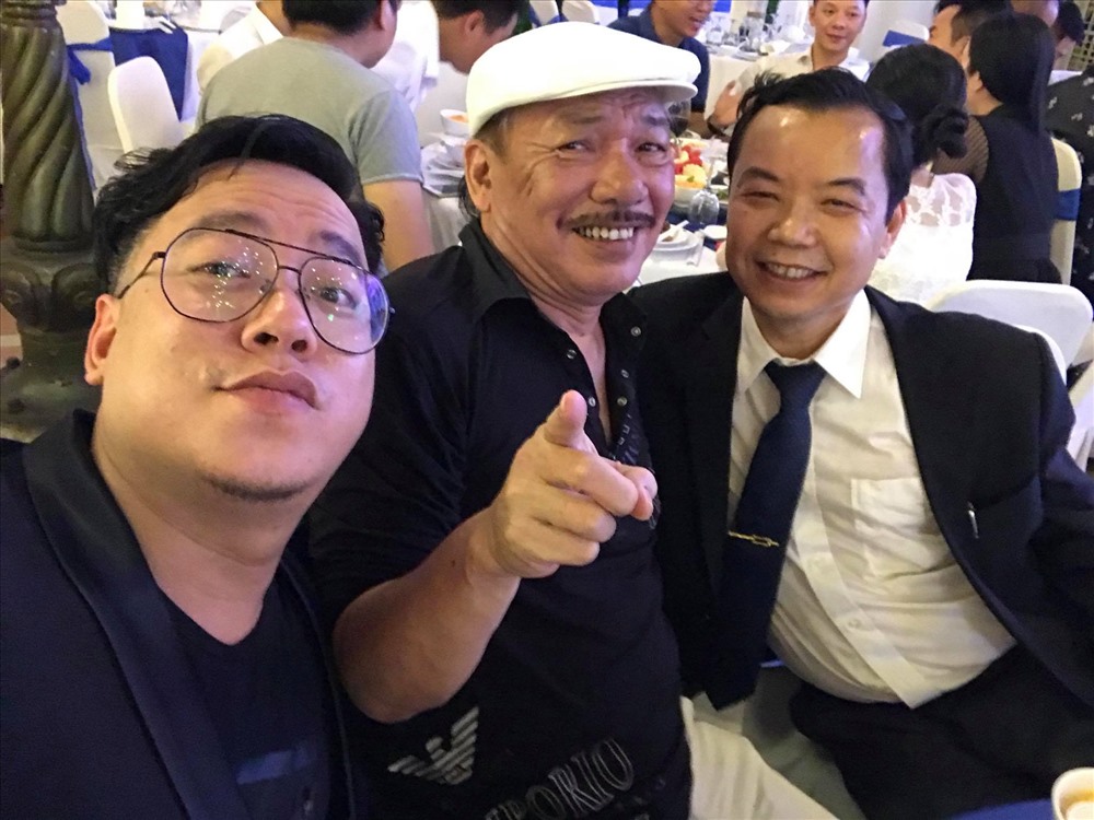 MC Tùng Leo và nhạc sĩ Trần Tiến