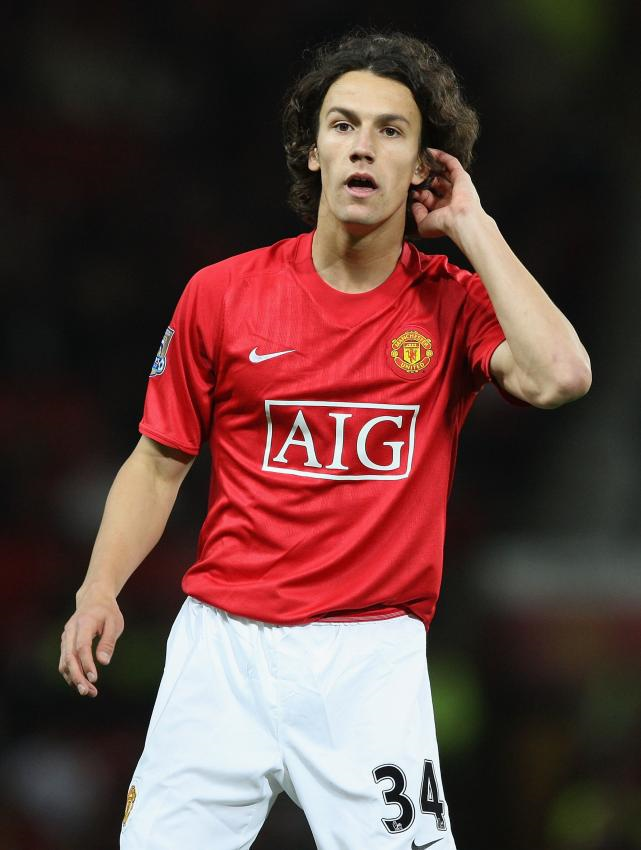 Possebon thời còn khoác áo Manchester United.