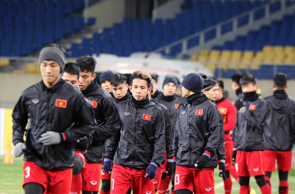 Cũng giống như các đội tuyển khác tham dự VCK U23 Châu Á 2018, HLV Park Hang-seo tiếp tục yêu cầu được tập kín nhằm giúp các học trò có sự tập trung tối đa trước thềm giải đấu. 