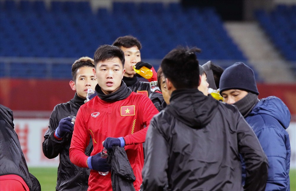 Xuân Trường và các đồng đội đã hoàn toàn sẵn sàng cho cuộc đối đầu với đối thủ mạnh U23 Hàn Quốc.