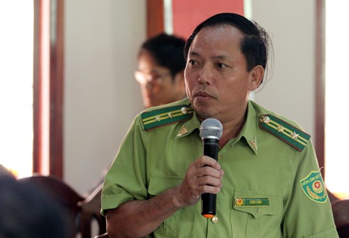 Ông Trần Lanh bị cách chức Hạt trưởng Kiểm lâm rừng phòng hộ Nam Sông Bung