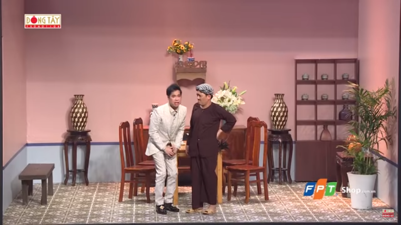 Với nét diễn duyên dáng và đầy lãng tử, Ngọc Sơn đã chinh phục danh hài Hoài Linh và không ít khán giả xem chương trình.