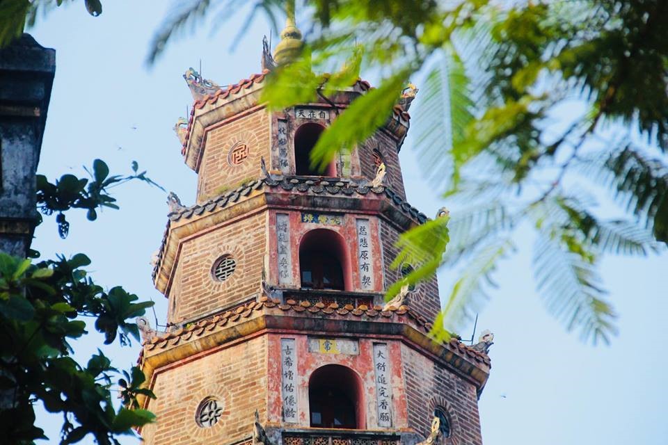 Một góc của tháp Phước Duyên. Ảnh: PĐ.
