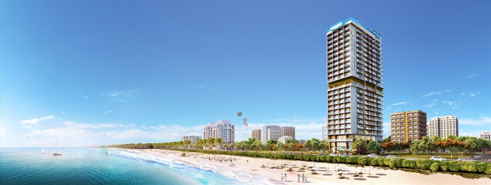 Tòa tháp 25 tầng TMS Luxury Hotel Da Nang Beach 