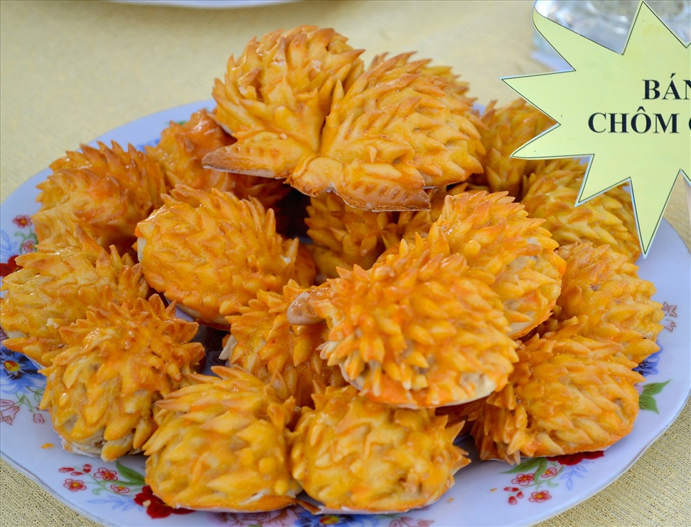 Bánh chôm chôm. Ảnh: Lục Tùng