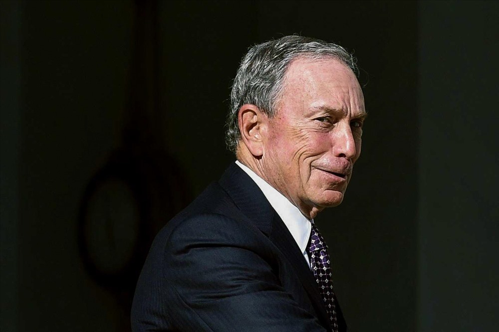 Tỉ phú Michael Bloomberg đứng ở vị trí thứ 3 với số tiền từ thiện năm 2017 lên tới 702 triệu USD.