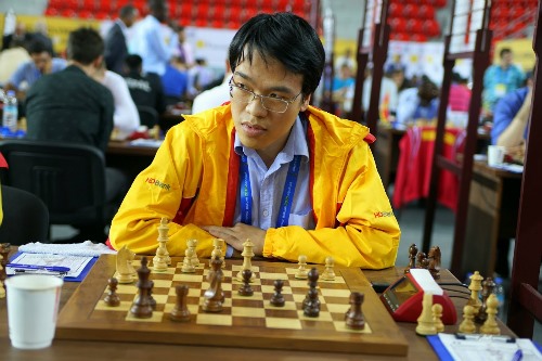 Lê Quang Liêm và đội tuyển cờ vua Việt Nam đã tạo nên những chiến thắng tưng bừng ở Olympiad