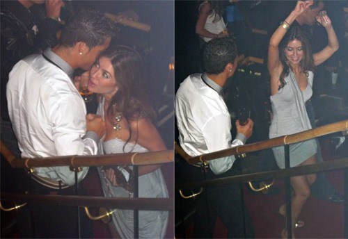 Hình ảnh Kathryn thân mật với Ronaldo trong lần đầu gặp gỡ tại một hộp đêm ở Las Vegas năm 2009