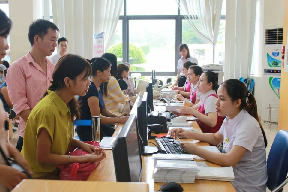 Bệnh viện Sản nhi Quảng Ninh là một trong những đơn vị có số lượng văn bản trao đổi qua mạng khá cao. Ảnh: Nguyễn Hùng