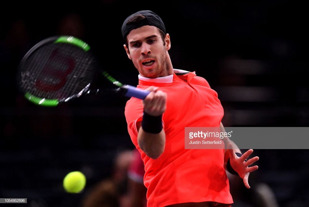 Karen Khachanov là cái tên còn khá xa lạ. Ảnh: Getty.