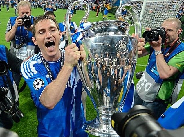 Lampard là nhà vô địch Champions League 2011-12. Ảnh: Getty.