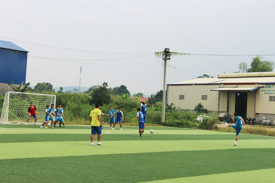 Giải đấu tạo không khí rèn luyện thể dục thể thao trong công nhân lao động các KCN tỉnh Tuyên Quang.