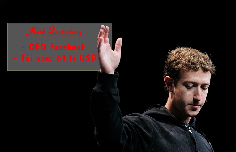 2018 là một năm không quá thành công của mạng xã hội Facebook với nhiều biến cố lớn. Tuy nhiên với 17% số cổ phiếu mạng xã hội này, Zuckerberg vẫn dễ dàng lọt Top 4 người giàu có nhất nước Mỹ.