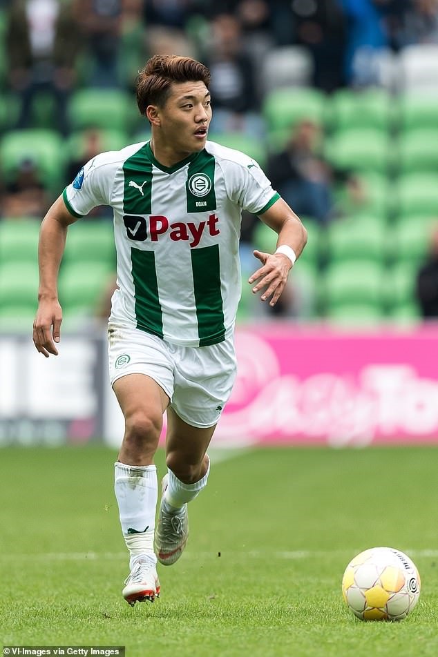 Ritsu Doan khi đang thi đấu cho FC Groningen. Ảnh: Getty Images.