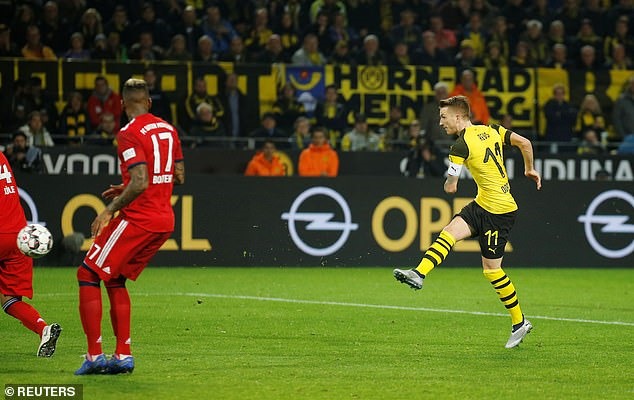 Đội trưởng của Dortmund có ngày thi đấu xuất sắc. ảnh: Reuters.
