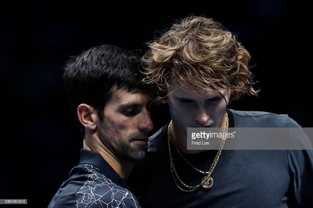 Djokovic đang thi đấu thăng hoa tại ATP World Tour Finals. Ảnh: Getty.