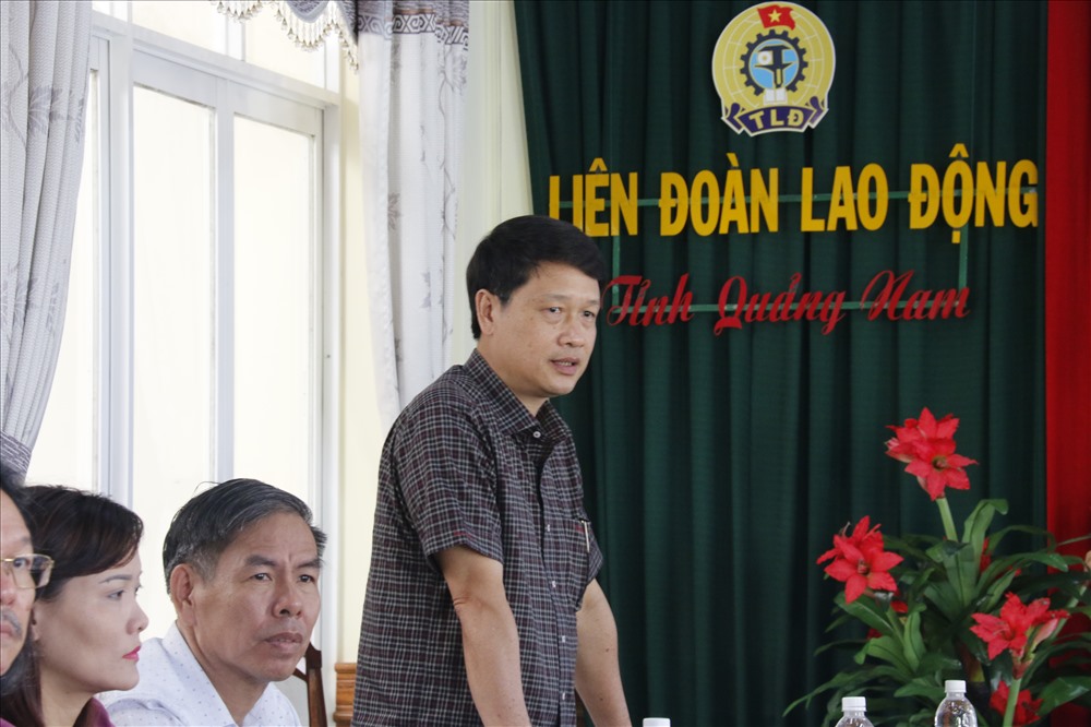 Ông Ngô Văn Thắng - Chủ tịch LĐLĐ TP.Đà Nẵng.