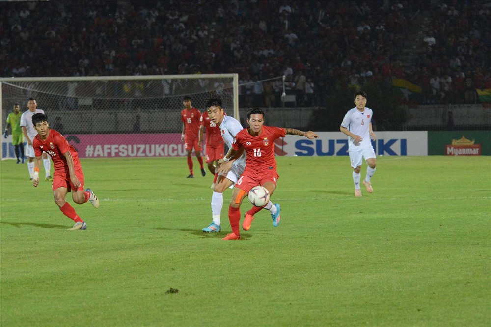 Việt Nam lỡ cơ hội vươn lên đầu bảng. Ảnh: AFF Suzuki Cup.