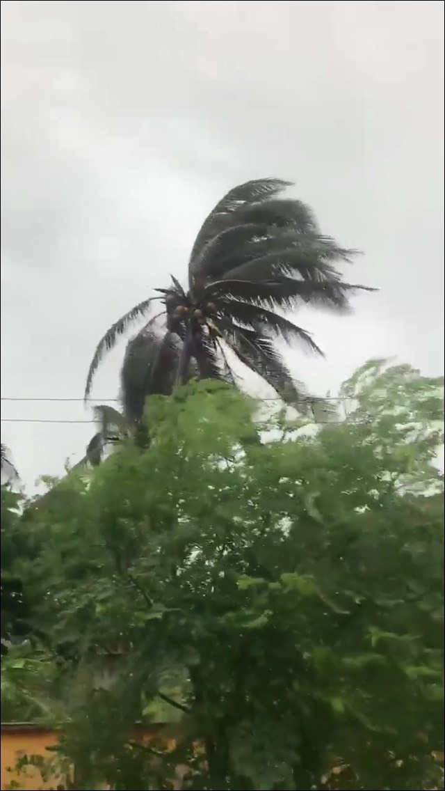 Gió lớn tại đảo Phú Quý