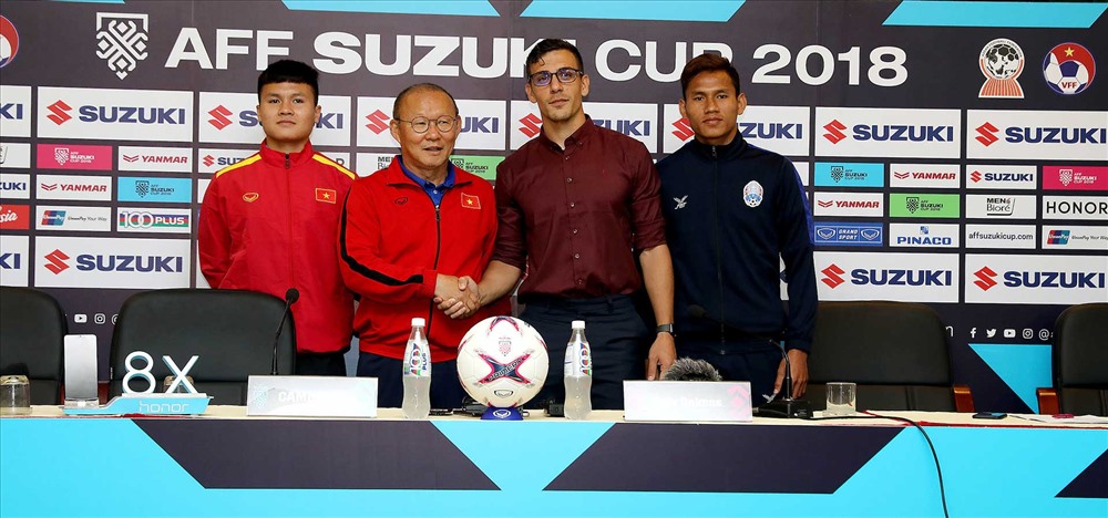 Việt Nam và Campuchia đã sẵn sàng cho trận hạ màn ở bảng A. Ảnh: AFF Suzuki Cup.