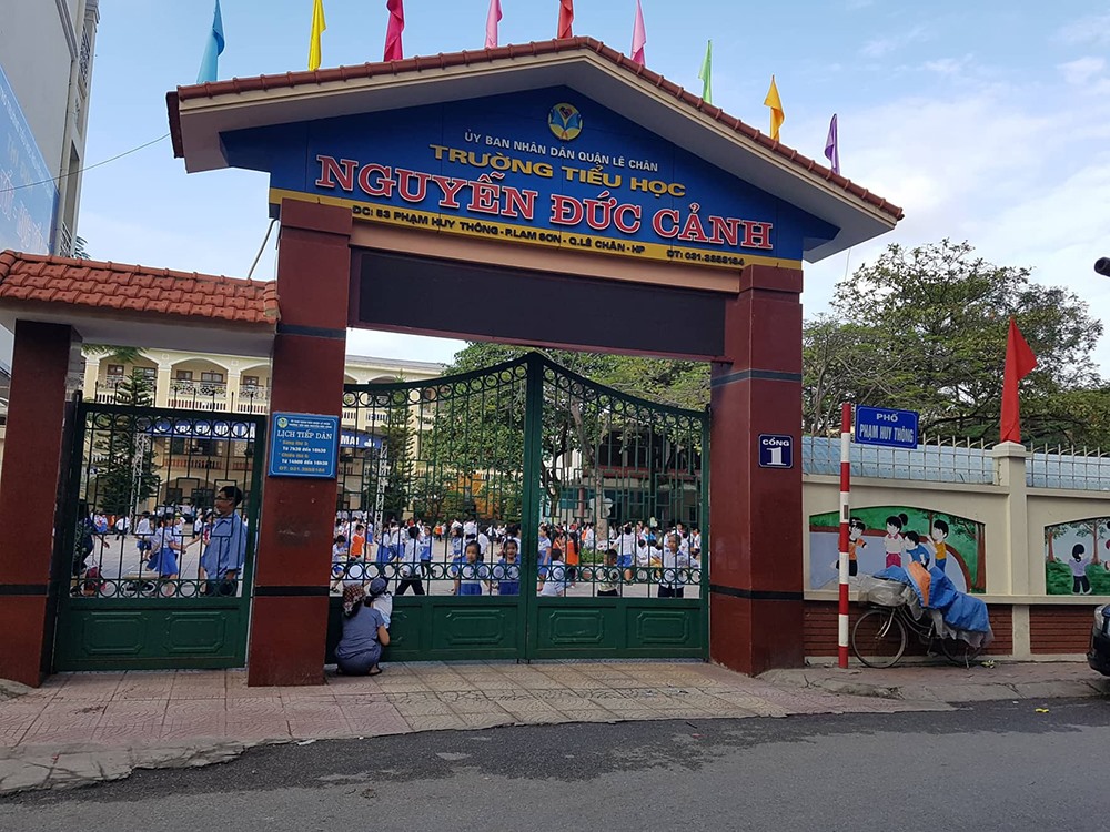 Trường tiểu học Nguyễn Đức Cảnh.