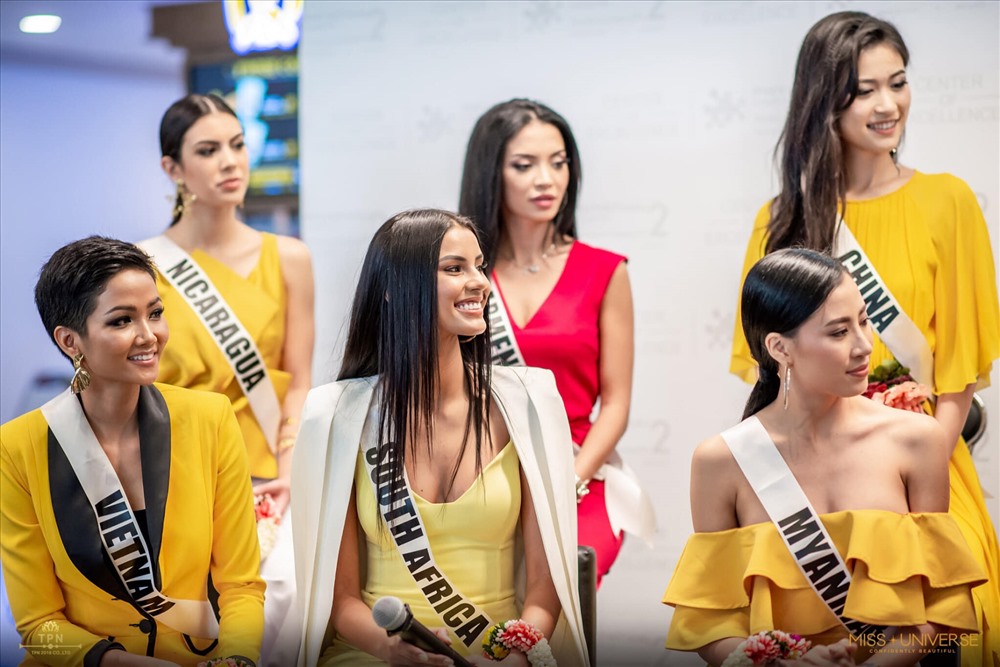 Hình ảnh mới nhất của Hoa hậu H'Hen Niê tại Miss Universe 2018. 
