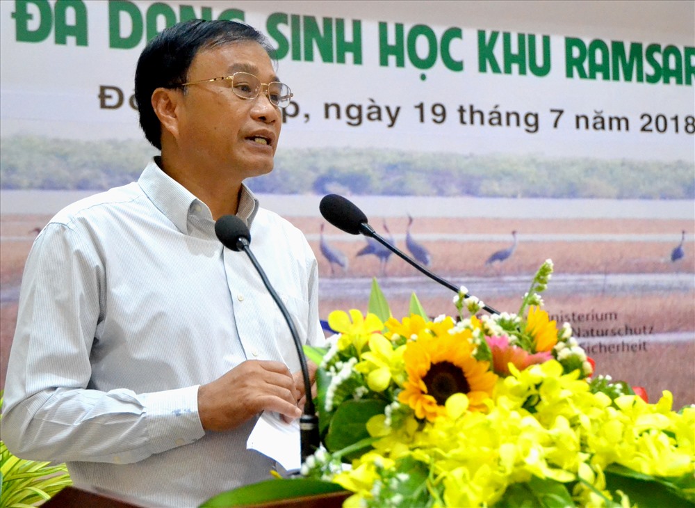 Chủ tịch UBND tỉnh Đồng Tháp Nguyễn Văn Dương. Ảnh: Lục Tùng