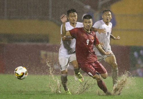 U21 Việt Nam có màn lột ngược dòng ấn tượng trước U21 Myanmar. Ảnh: Thanhnienonline