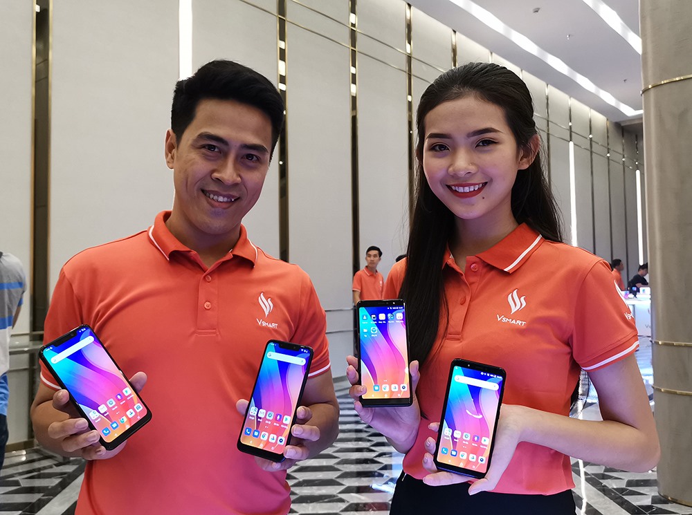 4 mẫu smartphone Việt của VinSmart (ảnh: PK).