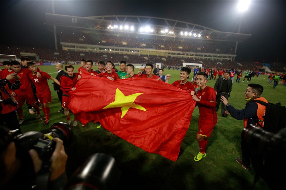 Chức vô địch AFF Cup 2018 của ĐT Việt Nam ghi đậm dấu ấn của Quang Hải. Ảnh: Đ.H