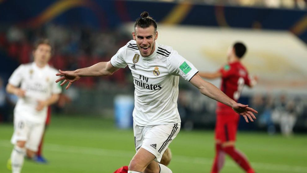 Bale vừa lập hat-trick trong trận gặp Kashima Antlers. Ảnh Marca