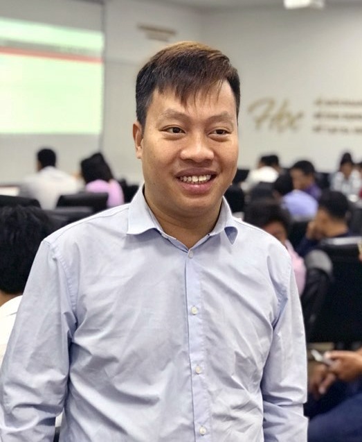 Anh Nguyễn Minh Chiến – Giám đốc công ty CP Địa ốc Bảo Quang Minh hào hứng chia sẻ về khóa học dành cho doanh nhân của VPBank