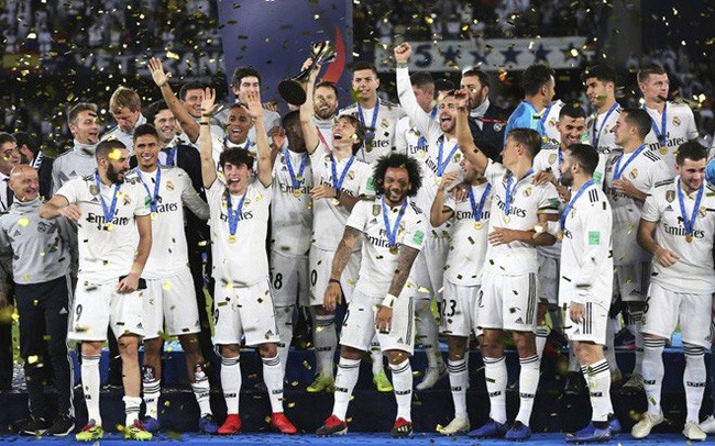 Real Madrid lần thứ 3 liên tiếp đăng quang tại FIFA Club World Cup.