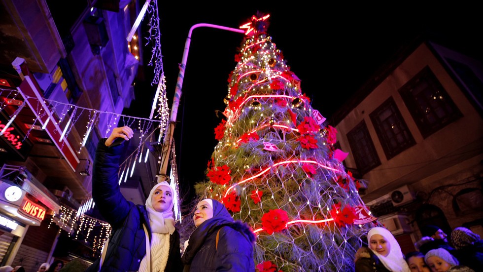 Thủ đô Damascus của Syria tổ chức mừng giáng sinh trong không khí lễ hội an lành.