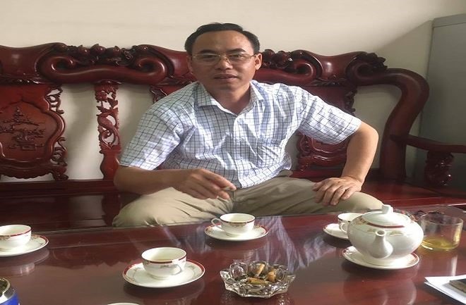 Ông Lê Minh Khai - Phó Giám đốc Công ty Cổ phần Đường sắt Hà Thái.