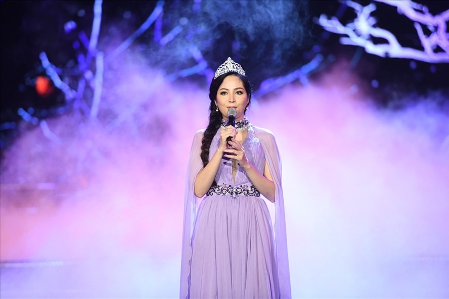 Hình ảnh mới nhất của Hoa hậu Thiên Nga. 
