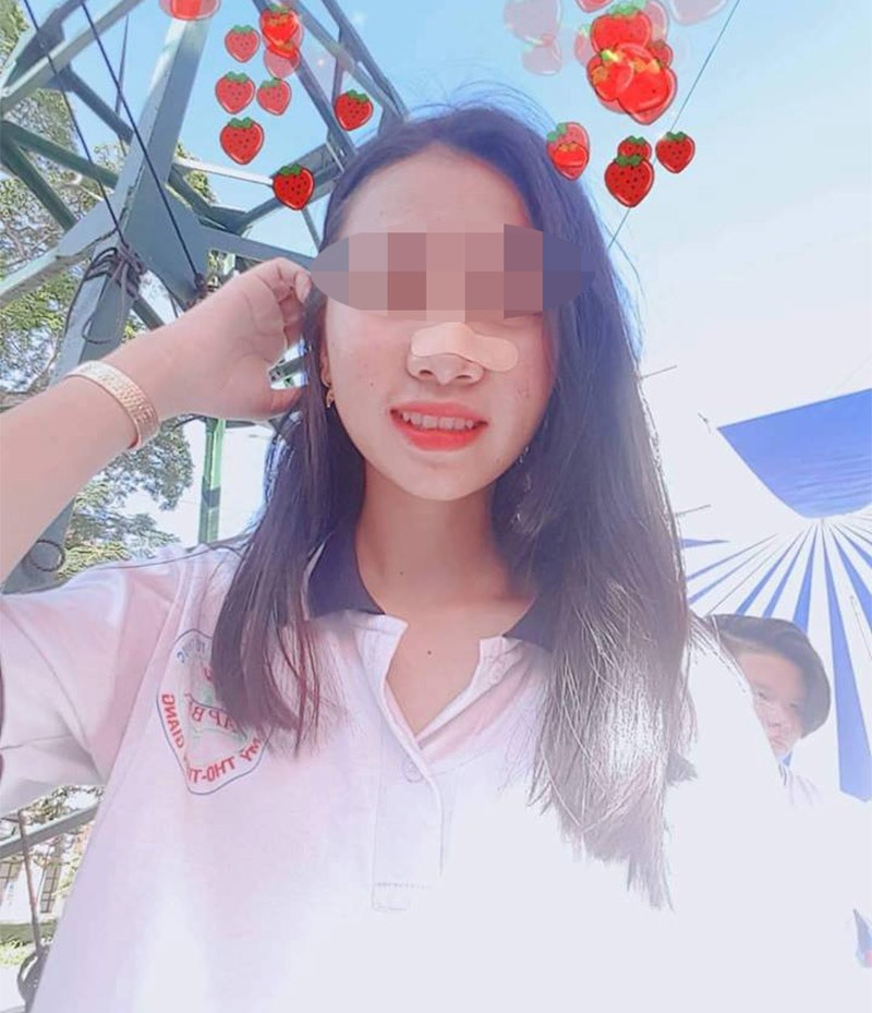 Nữ sinh N. được tìm thấy trong tình trạng hoảng loạn. Nguồn: Vietnamnet