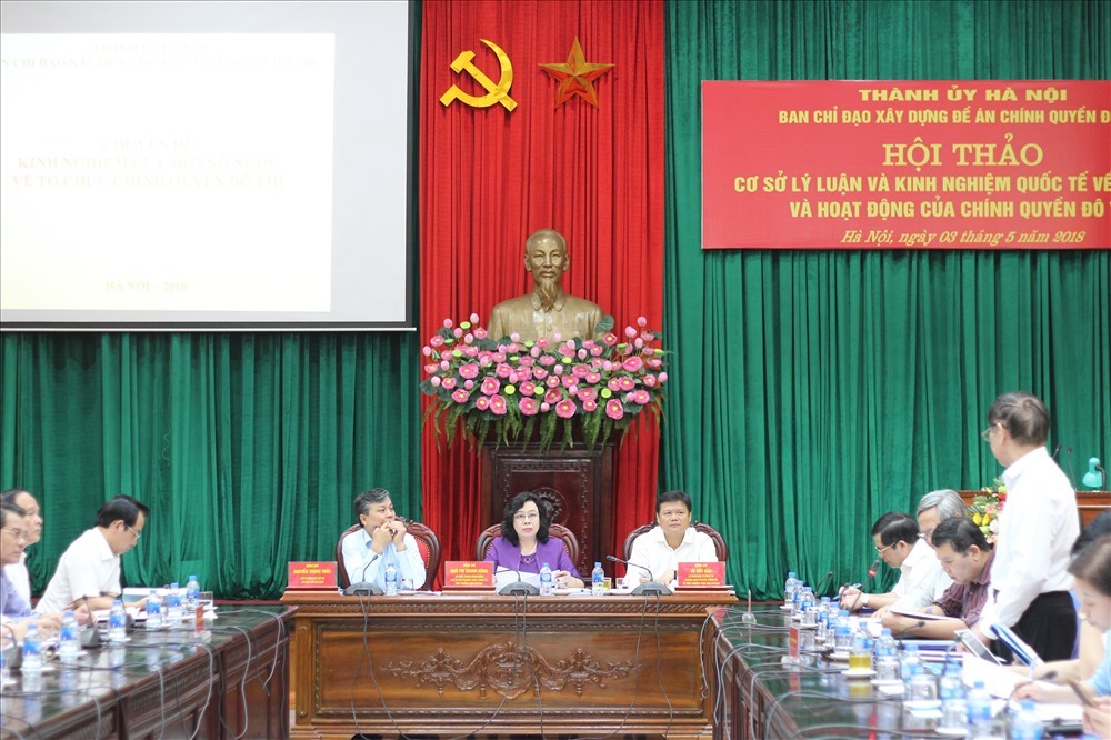 Hà Nội hoàn thành Đề án tổ chức chính quyền đô thị.